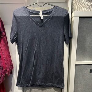 Bella Canvas Gray Fitted Short Sleeve Top